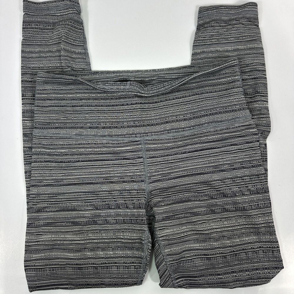 ATHLETA Women's Small Cropped Activewear Leggings Gray Pants Gym